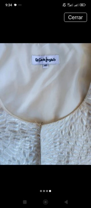 Vestido fiesta talla 40