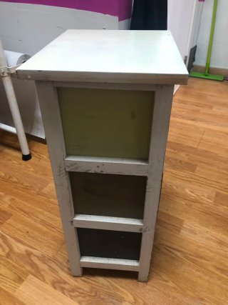 Cajonera auxiliar de madera