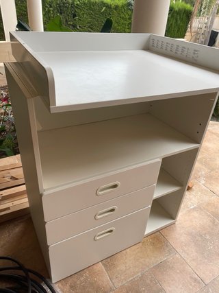 Cambiador Bebé IKEA Blanco en perfecto estado.