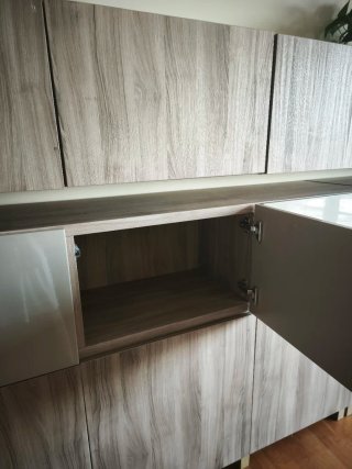 Mueble Besta Ikea 2x120x113, 1x60x113