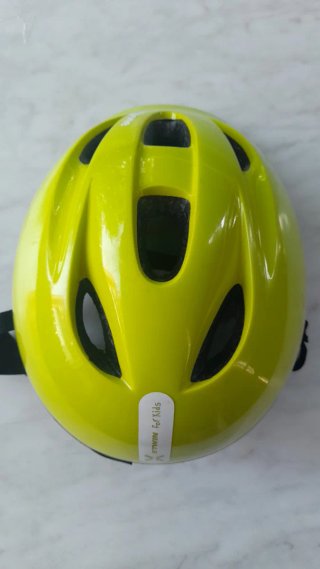 Casco Bicicleta Infantil Kiddy One Verde Lima