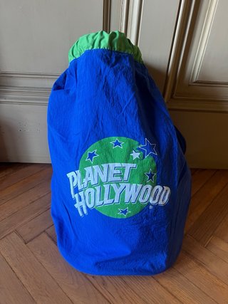 Bolsa Mochila Planet Hollywood sin usar