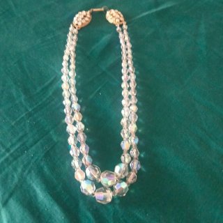 Collar vintage doble hebra