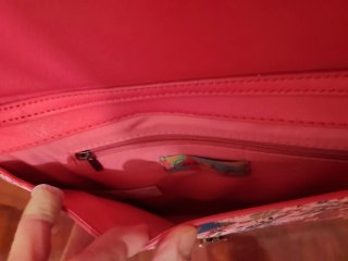 Bolso de mano floral