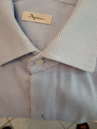 Camicia Ingram cotone azzurra M