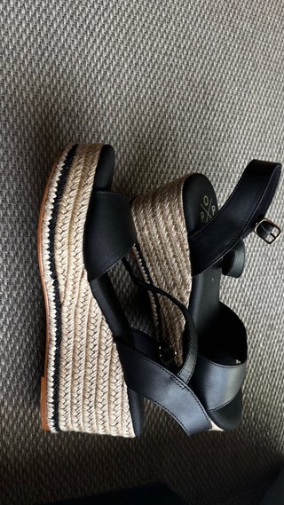 Sandalias Popa Piel Negra Talla 37
