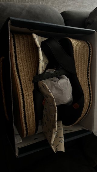 Sandalias Popa Piel Negra Talla 37