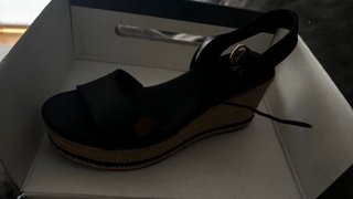Sandalias Popa Piel Negra Talla 37