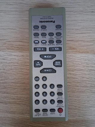 Minicadena Panasonic SA-PM10 Radio