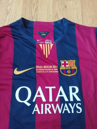 MESSI FINAL CHAMPIONS 2015 AUTÓGRAFO IMPRESO