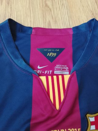 MESSI FINAL CHAMPIONS 2015 AUTÓGRAFO IMPRESO