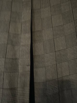 Vestido/Camisola Larga Mango Cuadros Talla M