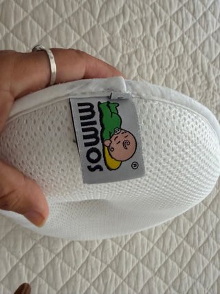 Cojín bebé Mimos blanco