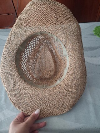 Sombrero de Rafia Beige/Marrón