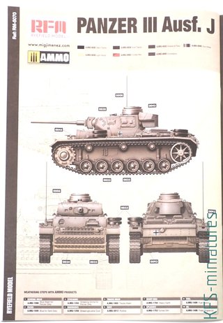 Maqueta Pz.Kpfw.III Ausf.J RFM 1/35