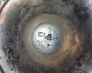 Vaso anfora peltro
