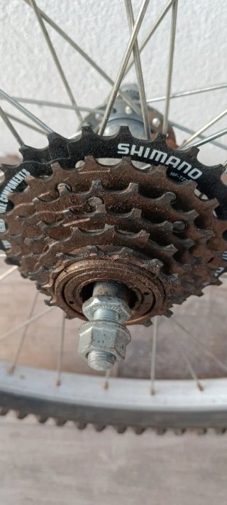 Ruedas Completas Bicicleta 24