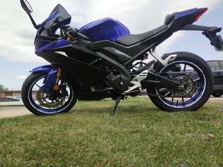 Yamaha YZF-R125 Deportiva Azul/Negra