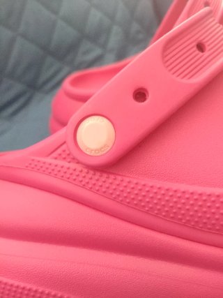 Crocs rosas talla 39-40