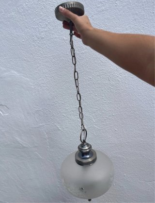 Lámpara de techo colgante antigua