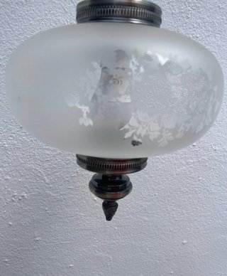 Lámpara de techo colgante antigua