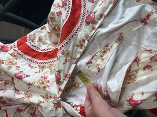 Traje Flamenca coral Canastero Exclusivo