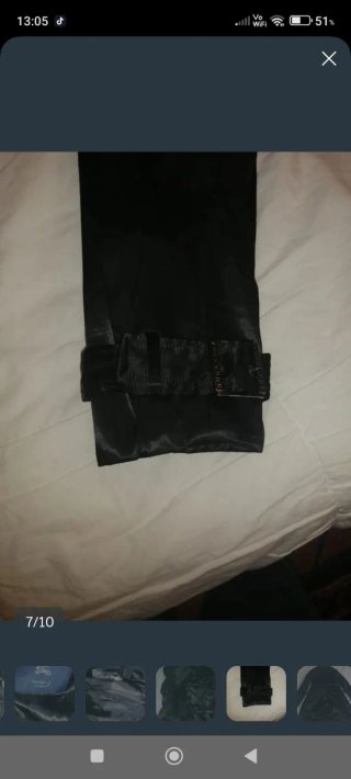 Chaqueta Burberry Negra con Cinturón