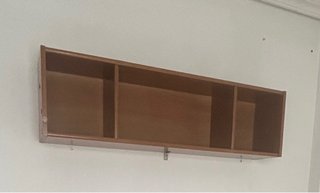 Estantería de madera para pared