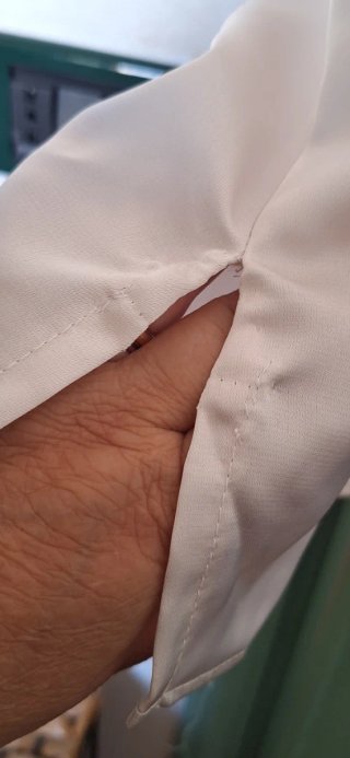 Sottogiacca panna Donna Bella in satin