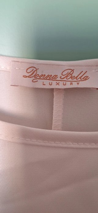 Sottogiacca panna Donna Bella in satin
