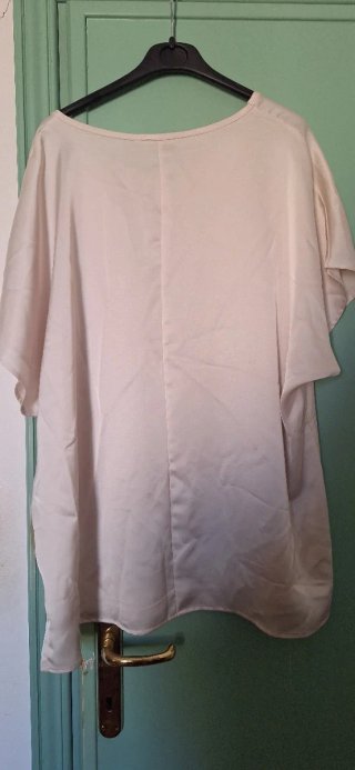 Sottogiacca panna Donna Bella in satin