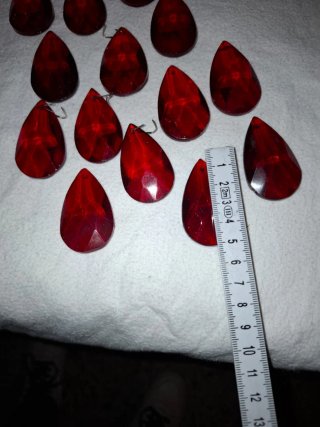 Pendenti antichi per lampadari,10€ a pezzo