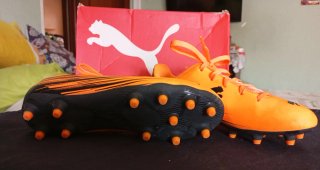 Zapatillas Puma Futbol Tacos Naranja