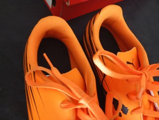 Zapatillas Puma Futbol Tacos Naranja