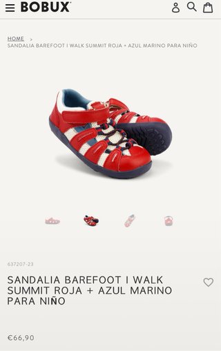 Sandalias Bobux Talla 25