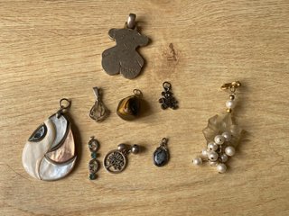 Lote Colgantes vintage