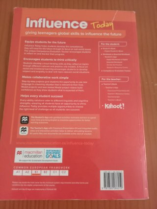 INFLUENCE TODAY 3 Student's book: libro de text...