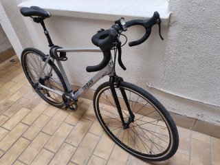 Bicicleta Triban RC100 Gris Talla L