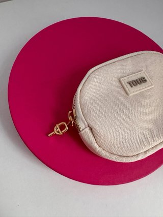Monedero Tous Beige y Rosa