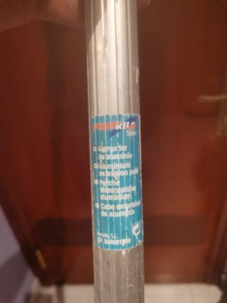 Alargador de aluminio