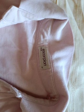 Polo Escorpion Mujer Rosa