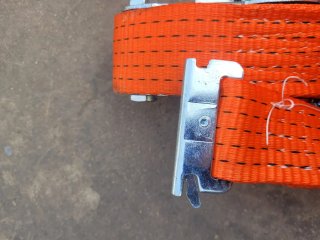 cinta doble con carraca y accesorio de orificio