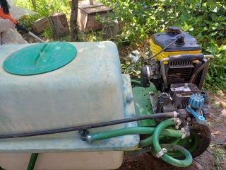 Carretilla fumigadora 100L
