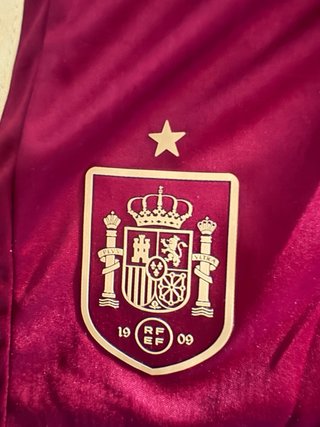 Pantalón Corto España Rojo