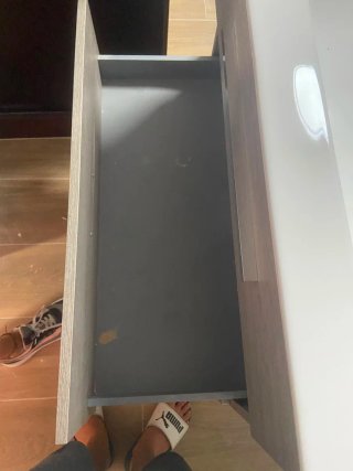 Mueble de baño madera y metal