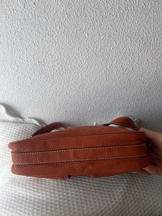 Bolso Hombro Piel Naranja Purificación García