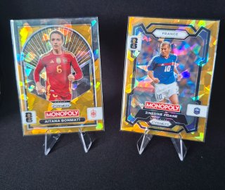 Aitana Bonmatí + Zidane Monopoly Prizm Gold