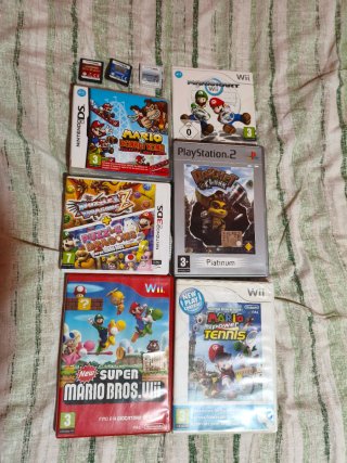 Lotto Giochi Nintendo DS Wii PS2