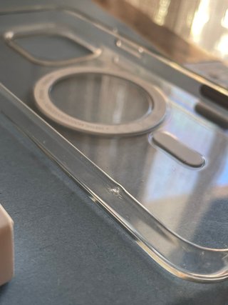 Carcasa transparente iPhone 16 Pro Max