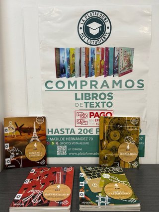 Libros de texto 4º de ESO Anaya